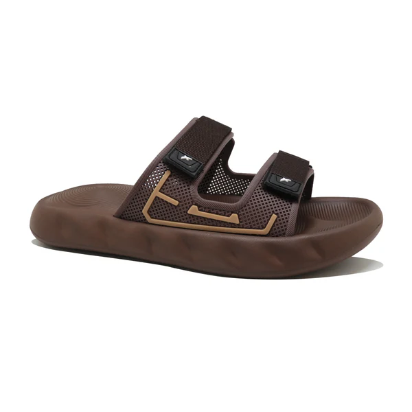 MEN CASUAL SLIPPER F-2550  color brown